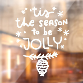 Esta é a estação para ser o Jolly Christmas Window