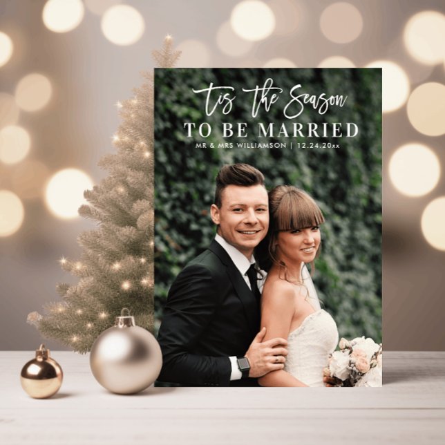 Esta é a foto do anúncio do casamento da temporada (Criador carregado)