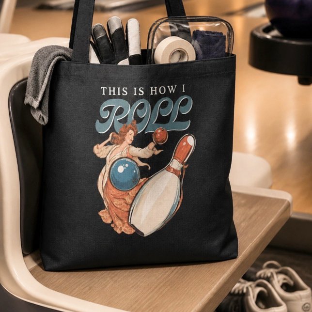 Esta é a minha Bolsa de Boliche Tote (Criador carregado)