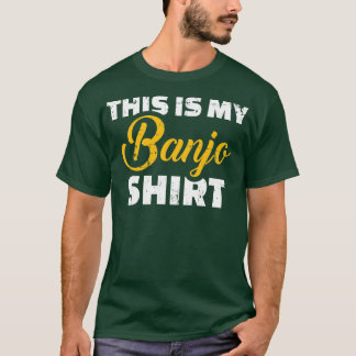Esta é a minha camisa banjo