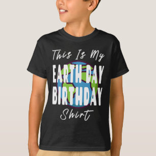 Esta É A Minha Camisa De Aniversário Do Dia Da Ter