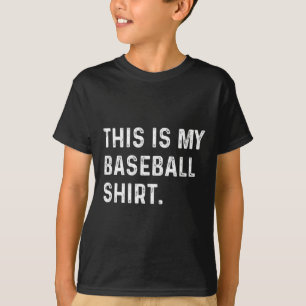 Esta É A Minha Camisa De Beisebol - O Prendedor Pr