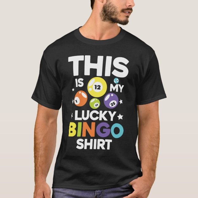Esta é a minha camisa de bingo - Bingo Lover (Frente)