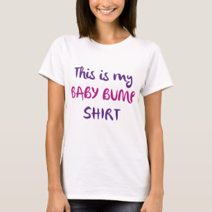 Esta É A Minha Camisa De Bump Bebê