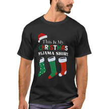 Esta É A Minha Camisa De Camisa De Pajama De Natal