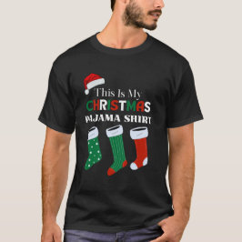 Esta É A Minha Camisa De Camisa De Pajama De Natal