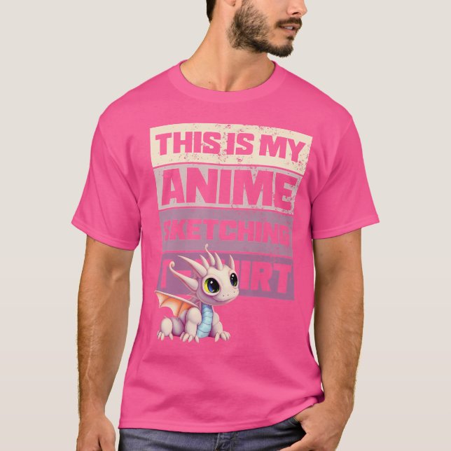 Esta É A Minha Camisa De Escoamento De Animes (Frente)