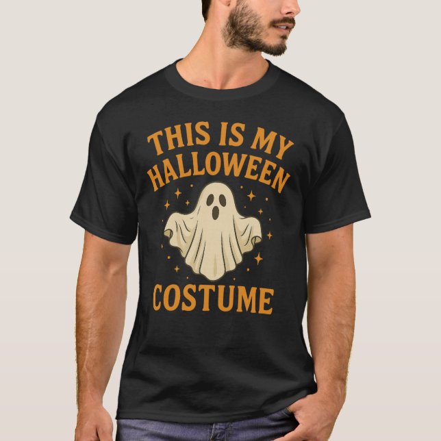 Esta É A Minha Camisa De Figurino De Halloween (Frente)