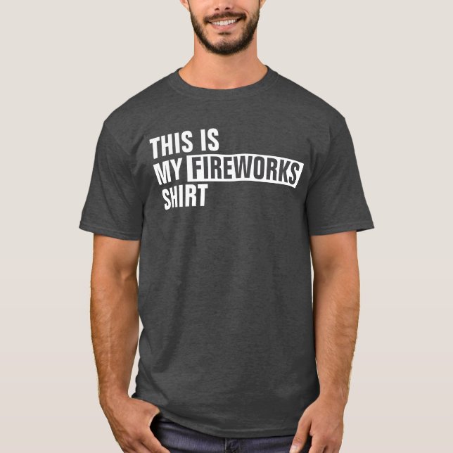 Esta é a minha camisa de FOGO (Frente)