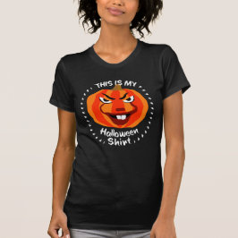 🎃 Esta É A Minha Camisa De Halloween - Engraçada