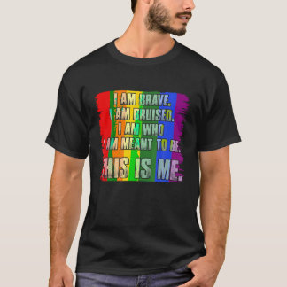 Esta é a minha camisa de orgulho LGBT inspiraciona