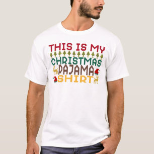 Esta É A Minha Camisa De Pajama De Natal