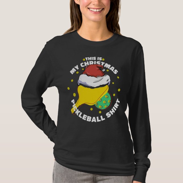 ESTA É A MINHA CAMISA DE PICKLEBALL DE NATAL (Frente)