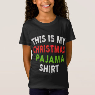Esta é a minha camisa de pijama de Natal Engraçada
