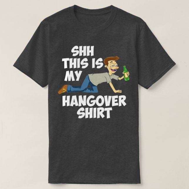 Esta é a minha camisa de ressaca presentes engraça (Frente do Design)