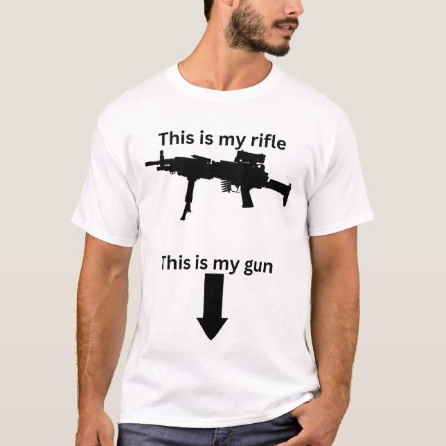 Esta é a minha camisa de rifle (Frente)
