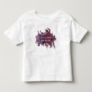 Esta é a minha camisa de suco de uva de passover