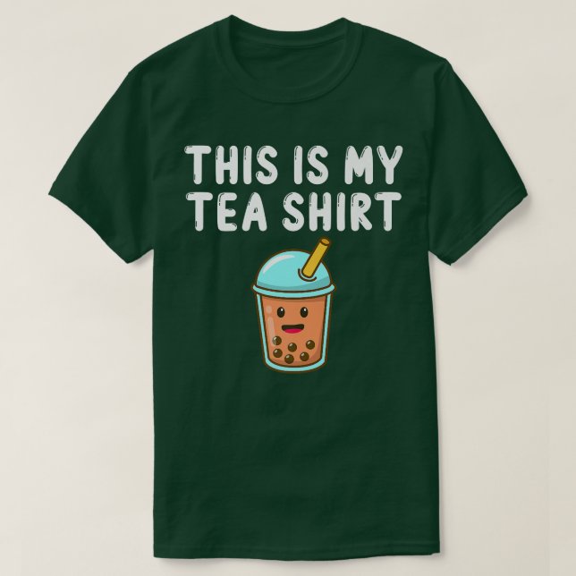 Esta É A Minha Camisa De Tea Engraçada Camisa De C (Frente do Design)