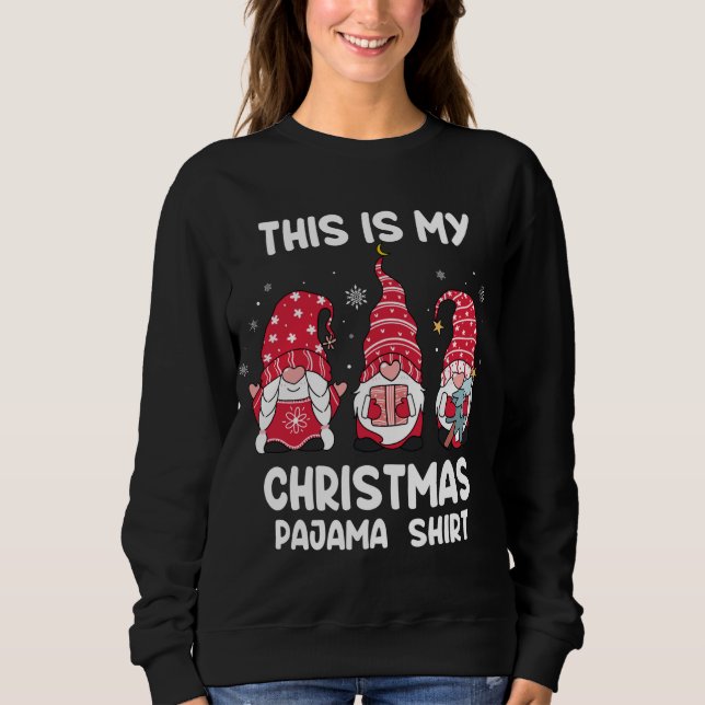 Esta é a minha camisa do pijama de Natal Xmas Funn (Frente)