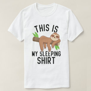 Esta é a minha camisa dormindo o animal dorme preg
