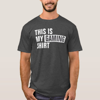 Esta é a minha camisa GAMING