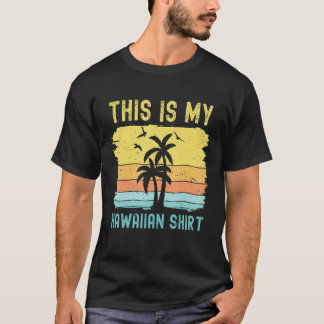Esta é a minha camisa havaiana de férias de verão