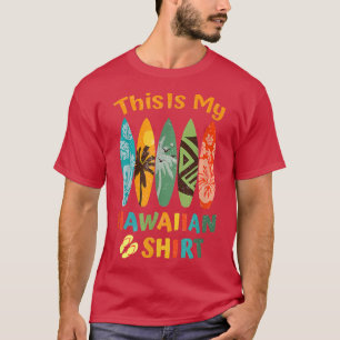 Esta É A Minha Camisa Havaiana Luau Aloha Hawaii B