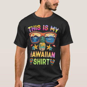 Esta É A Minha Camisa Havaiana Luau Aloha Hawaii B