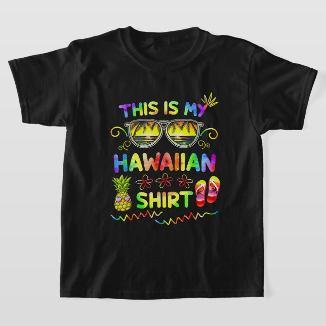 Esta É A Minha Camisa Havaiana Luau Aloha Hawaii B (Postura )