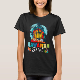 Esta É A Minha Camisa Hawaiana, Luau Tropical, Cos