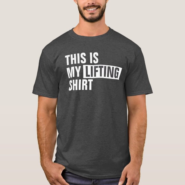 Esta é a minha camisa LEVANTANDO (Frente)