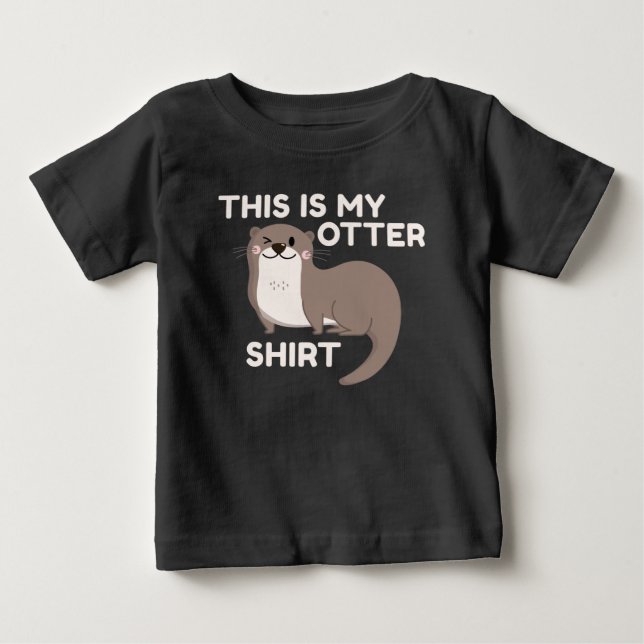 Esta É A Minha Camisa Mais Lontra (Frente)