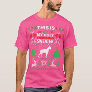 Esta É A Minha Camiseta de cão Engraçada De Natal