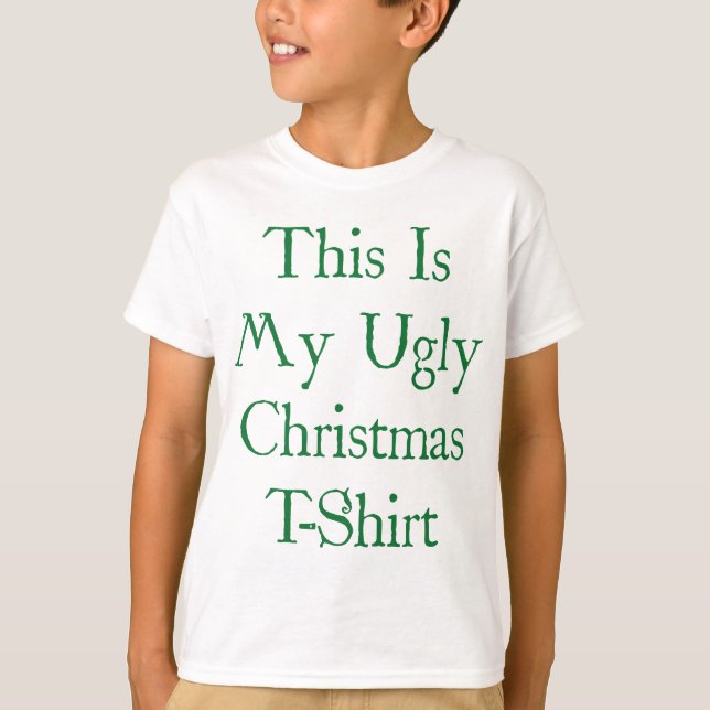 Esta É A Minha Camiseta De Natal Útil (Frente)