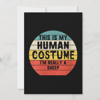 Esta é a minha fantasia humana. Sou mesmo um prese