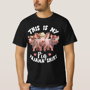Esta É A Minha Fazenda De Camisetas Pig Pajama.