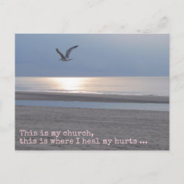 Esta é a minha igreja | Cartão postal de citação i