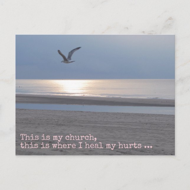 Esta é a minha igreja | Cartão postal de citação i (Frente)