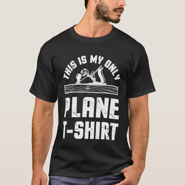 Esta É A Minha Única Camiseta De Camiseta De Avião (Frente)