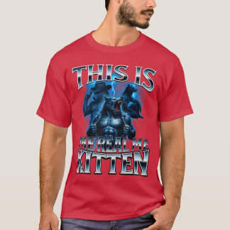 Esta é a verdadeira camiseta do meme do lobo alfa