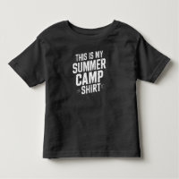 Esta É Minha Camisa de Acampamento de Verão Direto