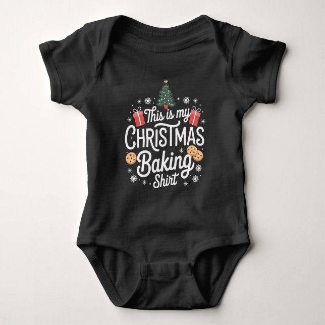 Esta É Minha Camisa de Assar Natal Presente Divert (Frente)