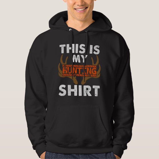Esta É Minha Camisa De Caça Camisa De Caça Engraça (Frente)