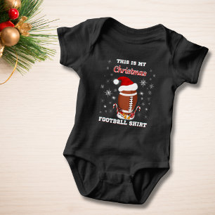 Esta é Minha Camisa de Futebol de Natal Com Lanche