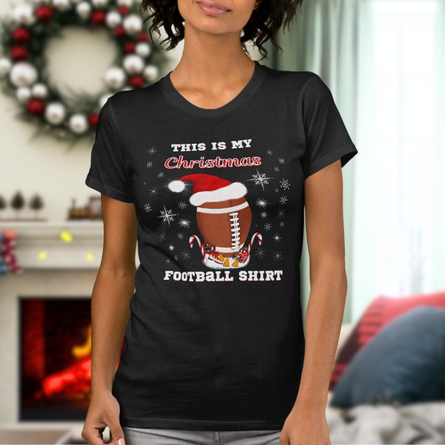 Esta é Minha Camisa de Futebol de Natal Com Lanche (Criador carregado)