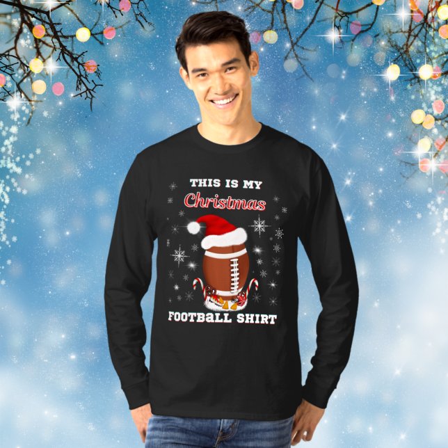 Esta é Minha Camisa de Futebol de Natal Com Lanche (Criador carregado)