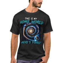 Esta É Minha Camisa de Galáxia de Ficção Científic