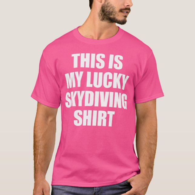 Esta É Minha Camisa De Mergulho Do Céu Sortuda Sky (Frente)