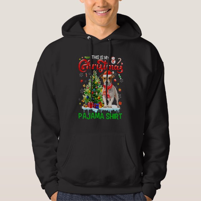Esta É Minha Camisa De Natal   Cachecol Jack Russe (Frente)