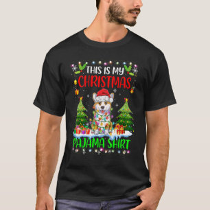 Esta é Minha Camisa de Natal   Corgi Cachorro Chap